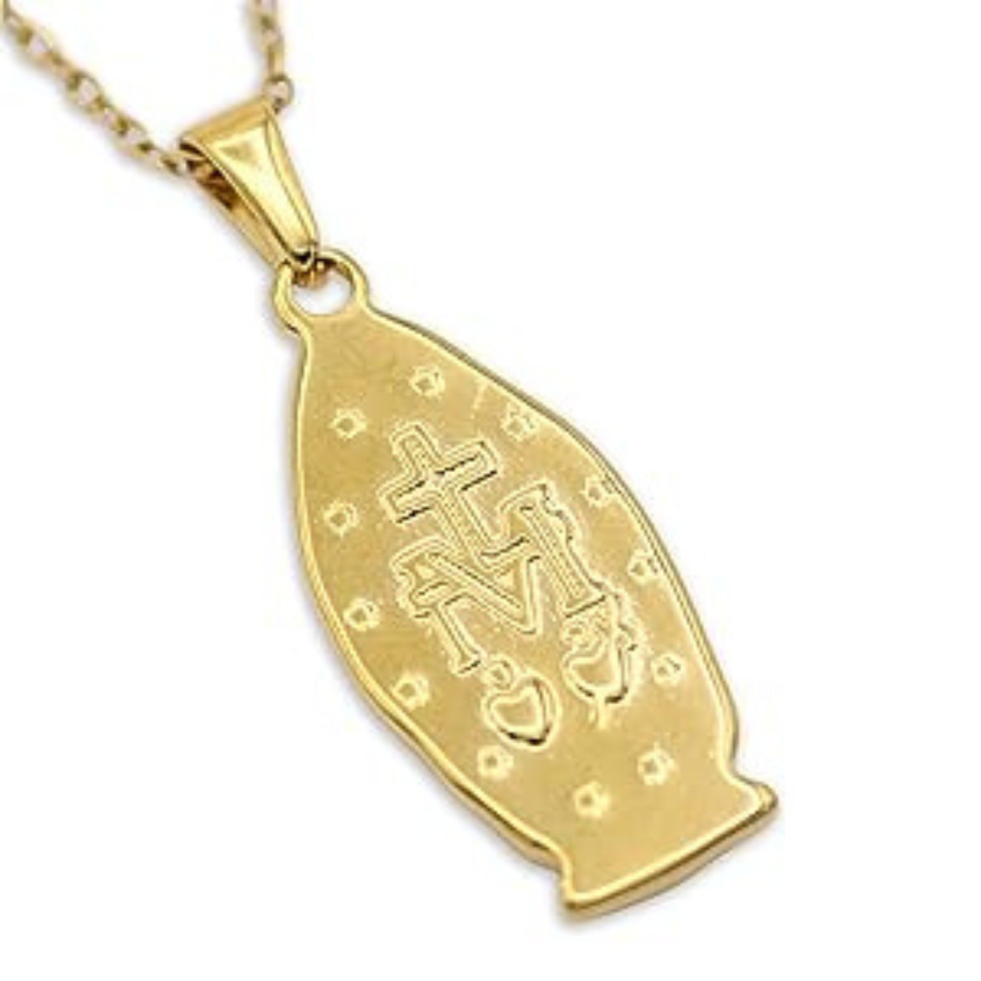 Virgen de Guadalupe Necklace | Stainless steel
