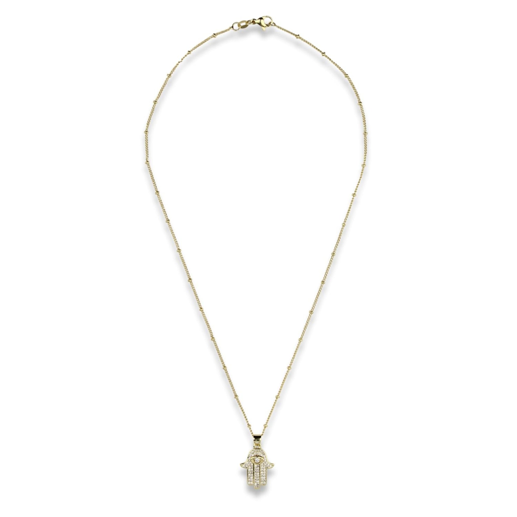 Hamsa Necklace | Protection Necklace