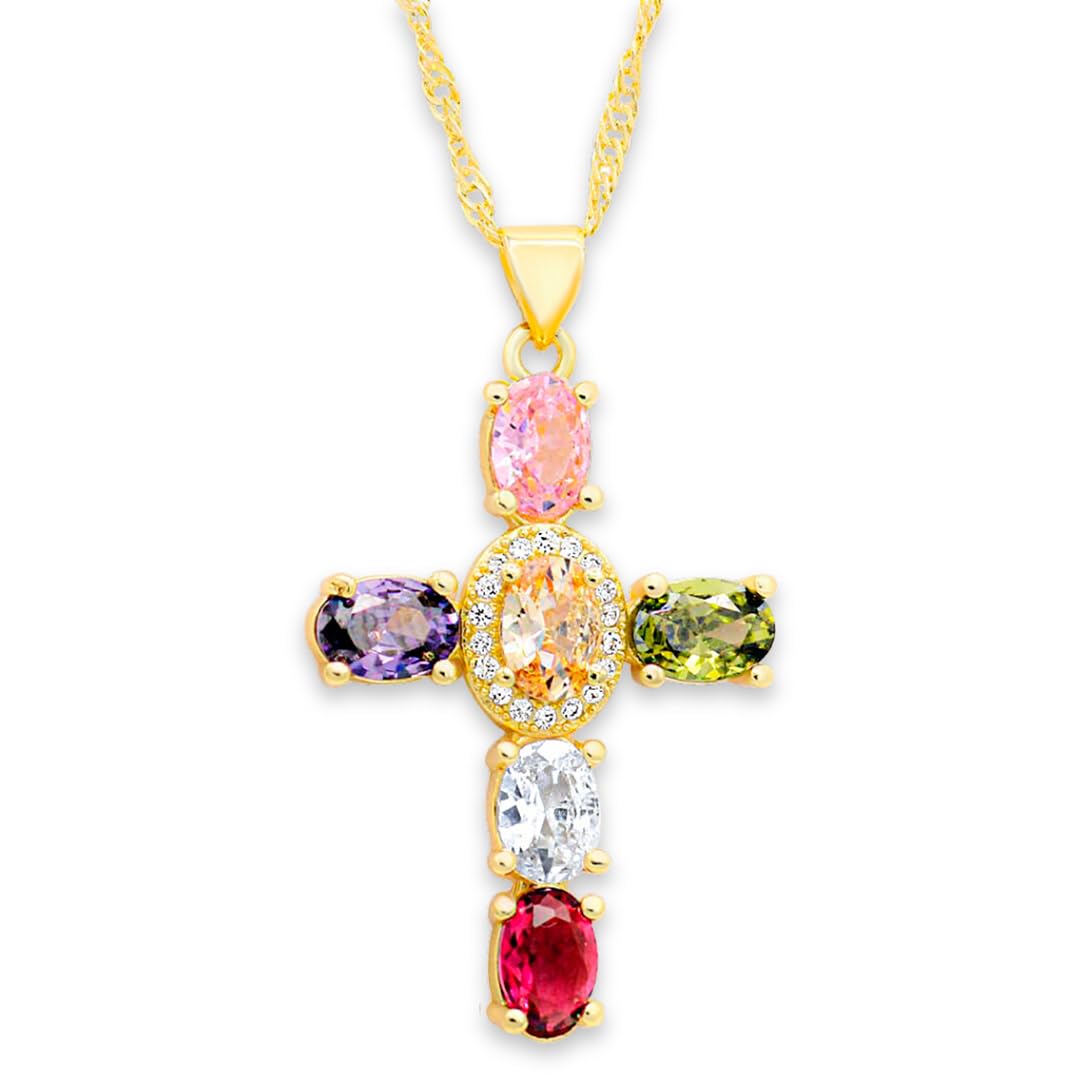 Gold Cross Necklaces For Women