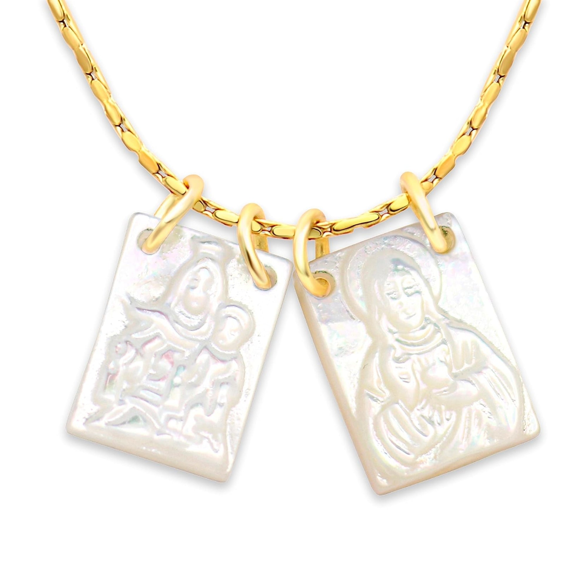 Scapulars Catholic Necklace | Sacred Heart Necklace