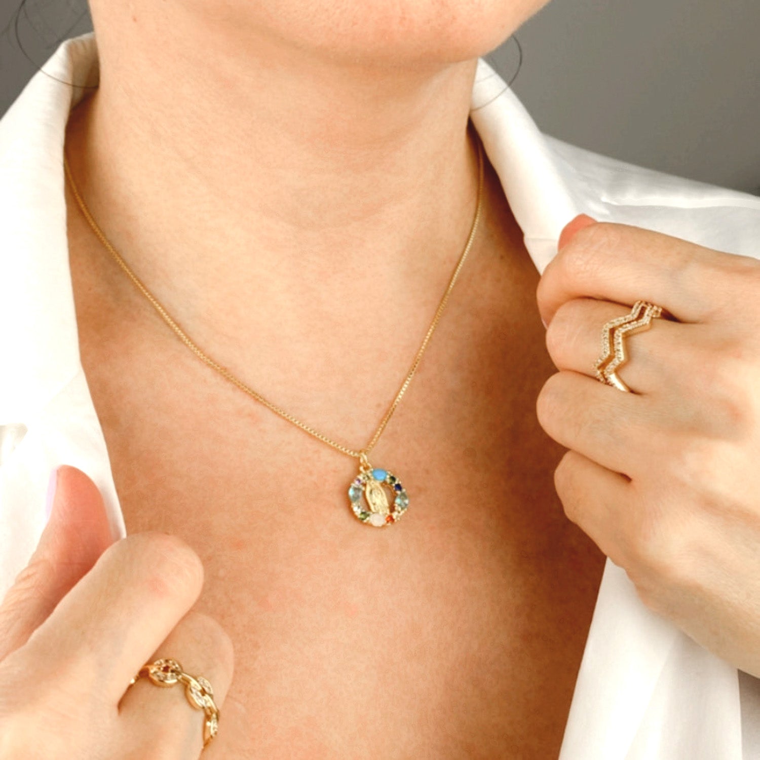 Virgen de Guadalupe Necklace | Radiant