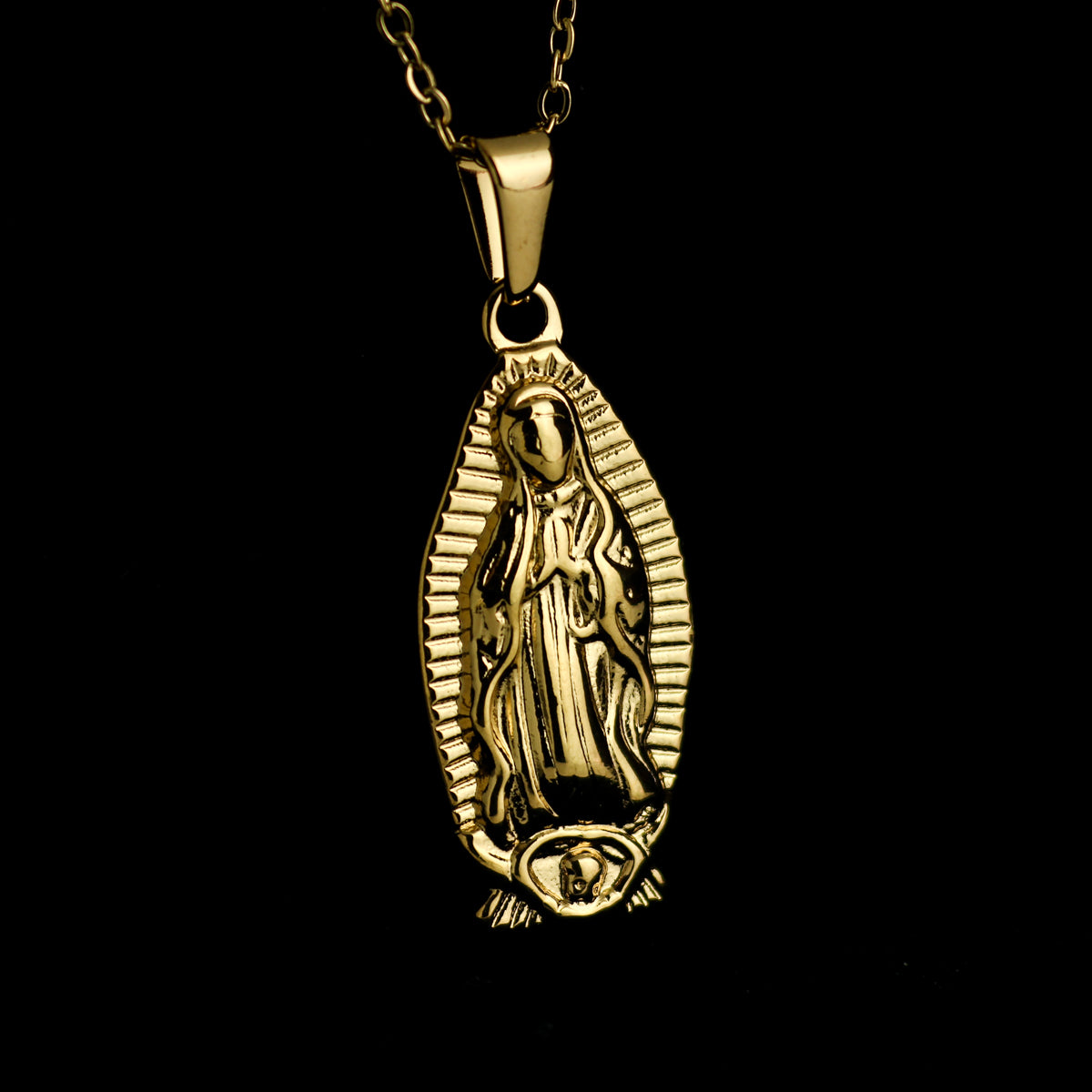 Virgen de Guadalupe Necklace | Stainless steel