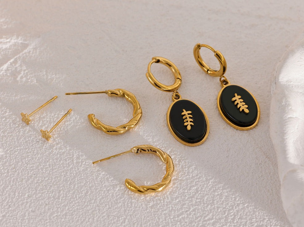 Conjunto de 3 Pendientes