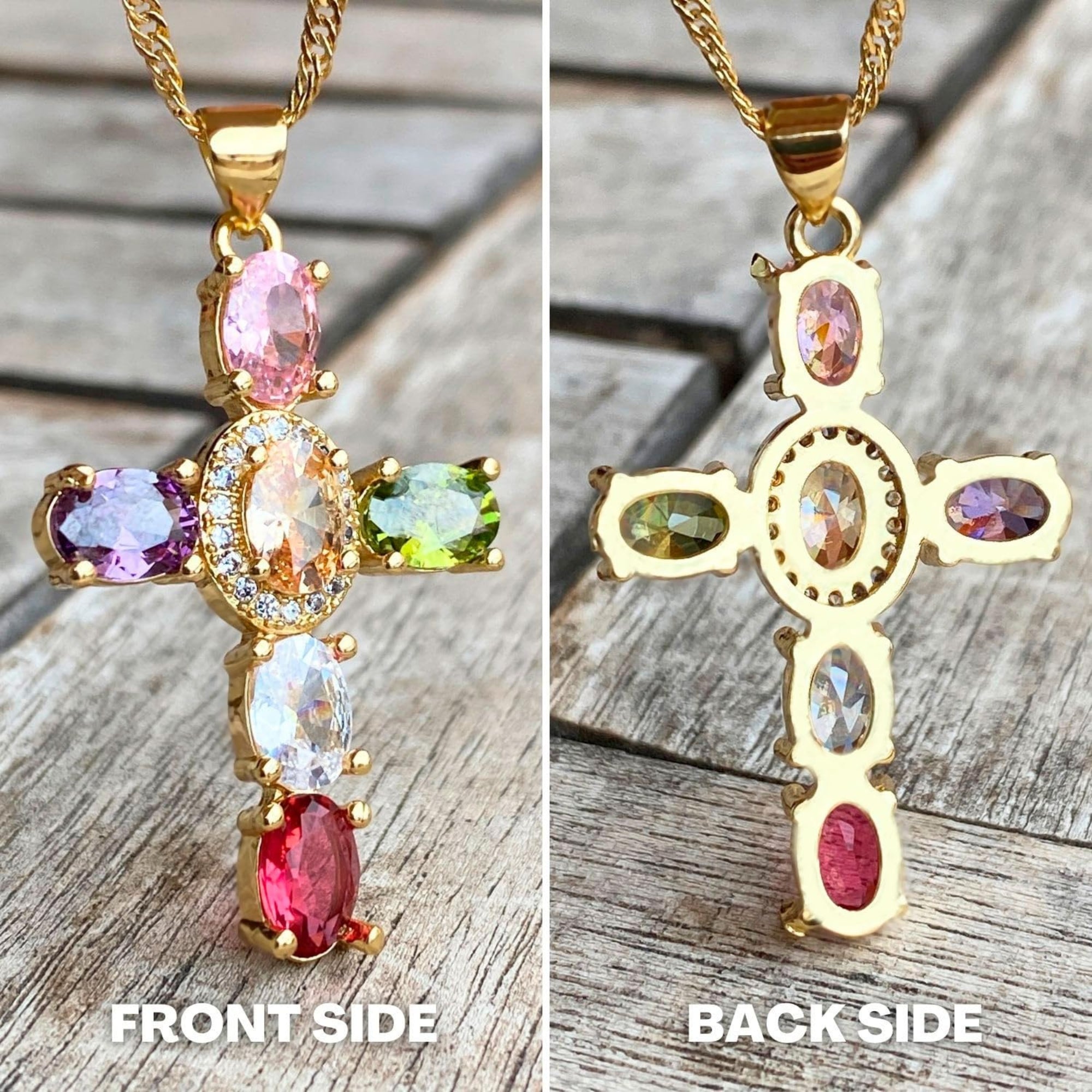 Gold Cross Necklaces For Women