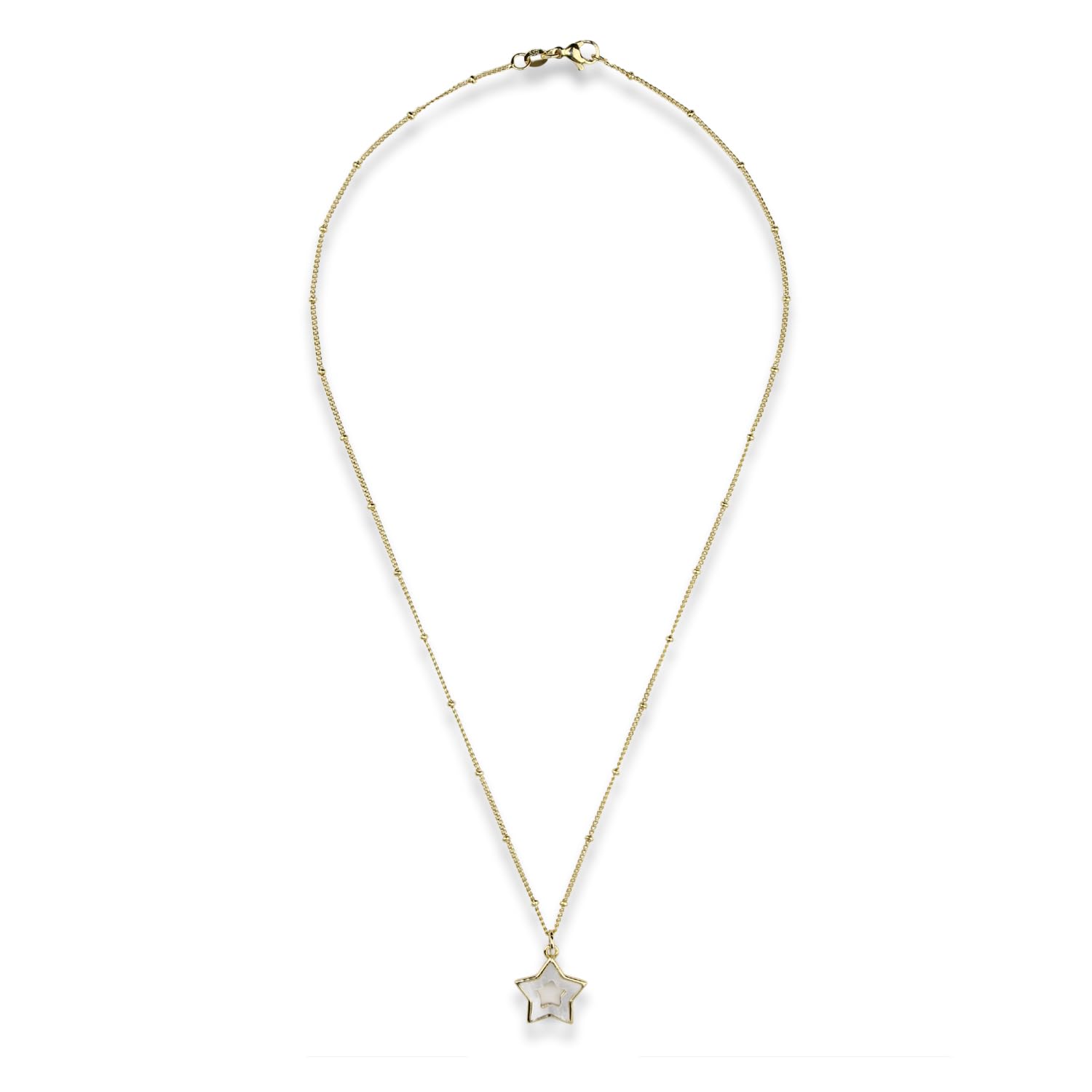 Star Necklace For Women | Mother Of Pearl Necklace