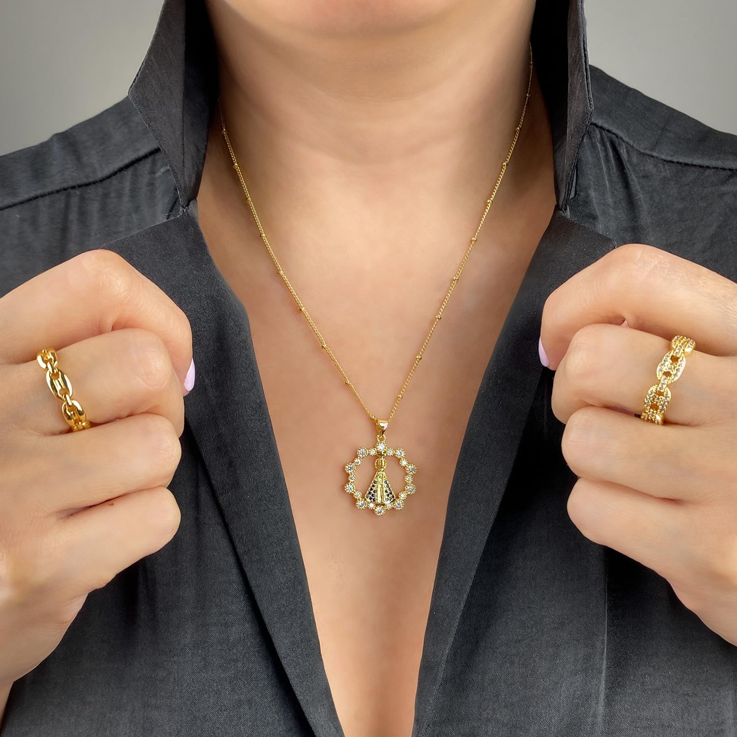 Virgin Mary Necklace | Mother Mary Necklace