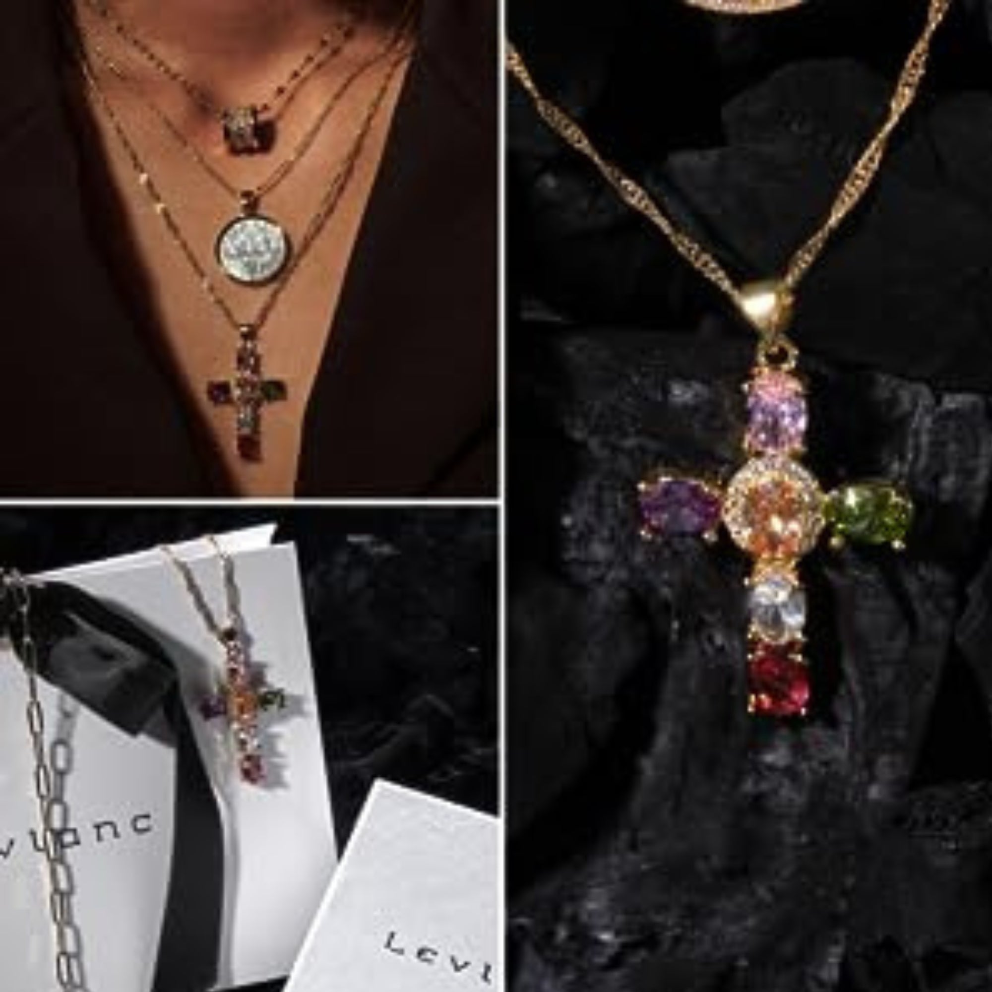 Gold Cross Necklaces For Women
