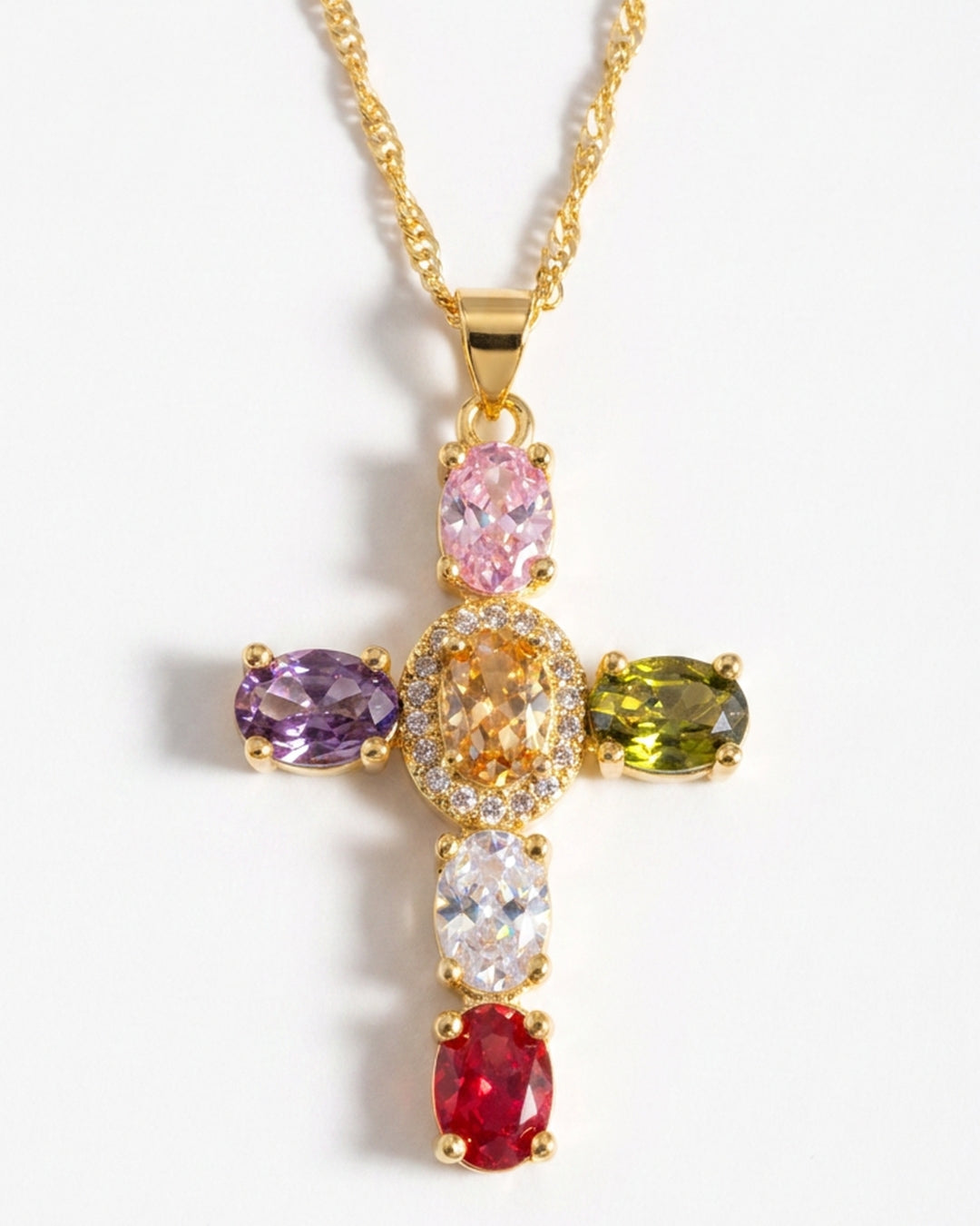 Gold Cross Necklaces For Women