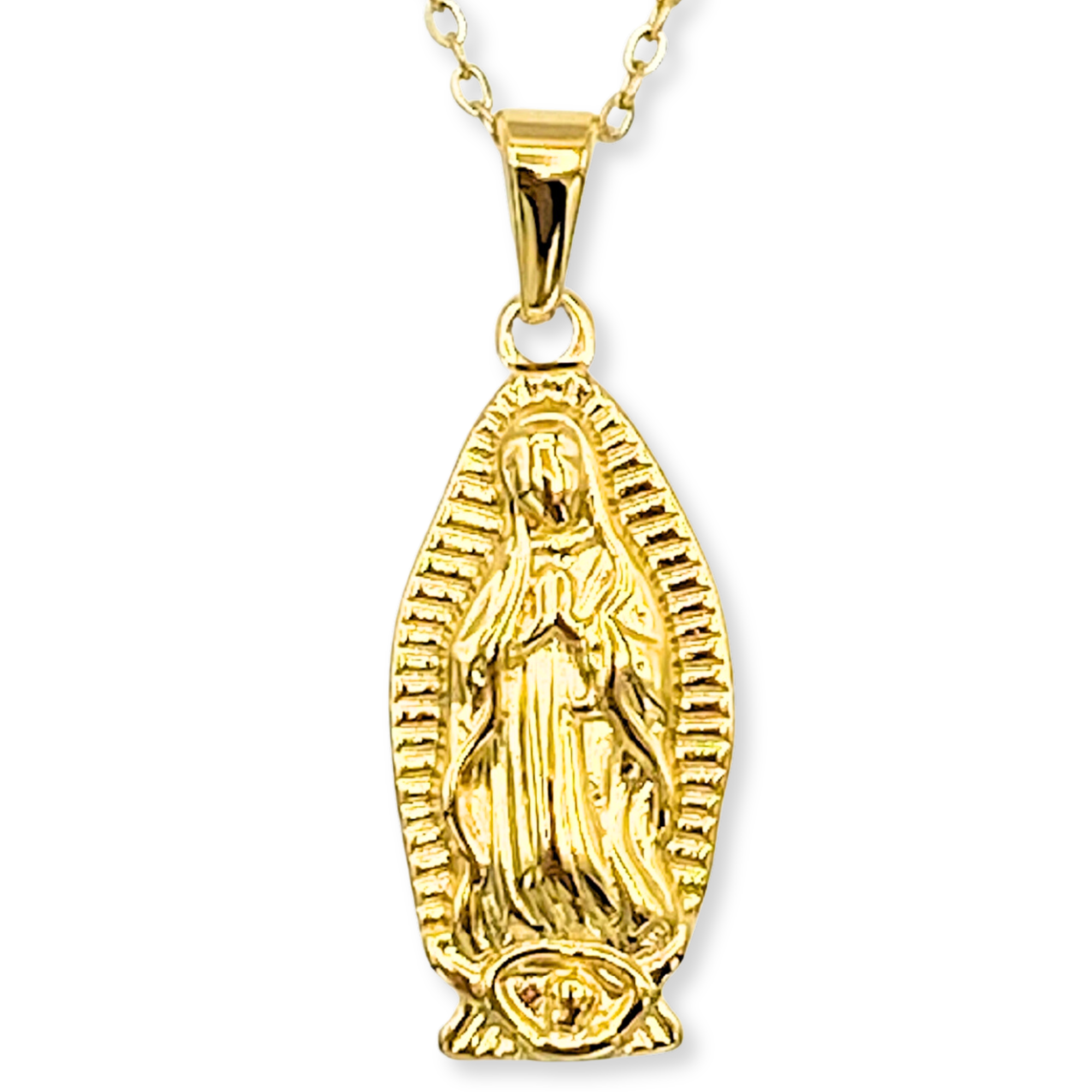 Virgen de Guadalupe Necklace | Stainless steel