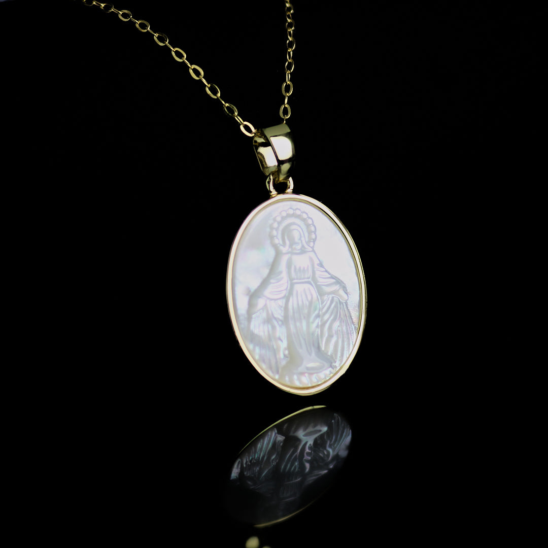 Miraculous Medal  Miraculous Medals Catholic - Virgin Mary Necklace -  Christian Jewelry For Women - Christian Gifts - Virgin Mary Charms - Virgin  Mary Pendant - Medalla De La Virgen Milagrosa