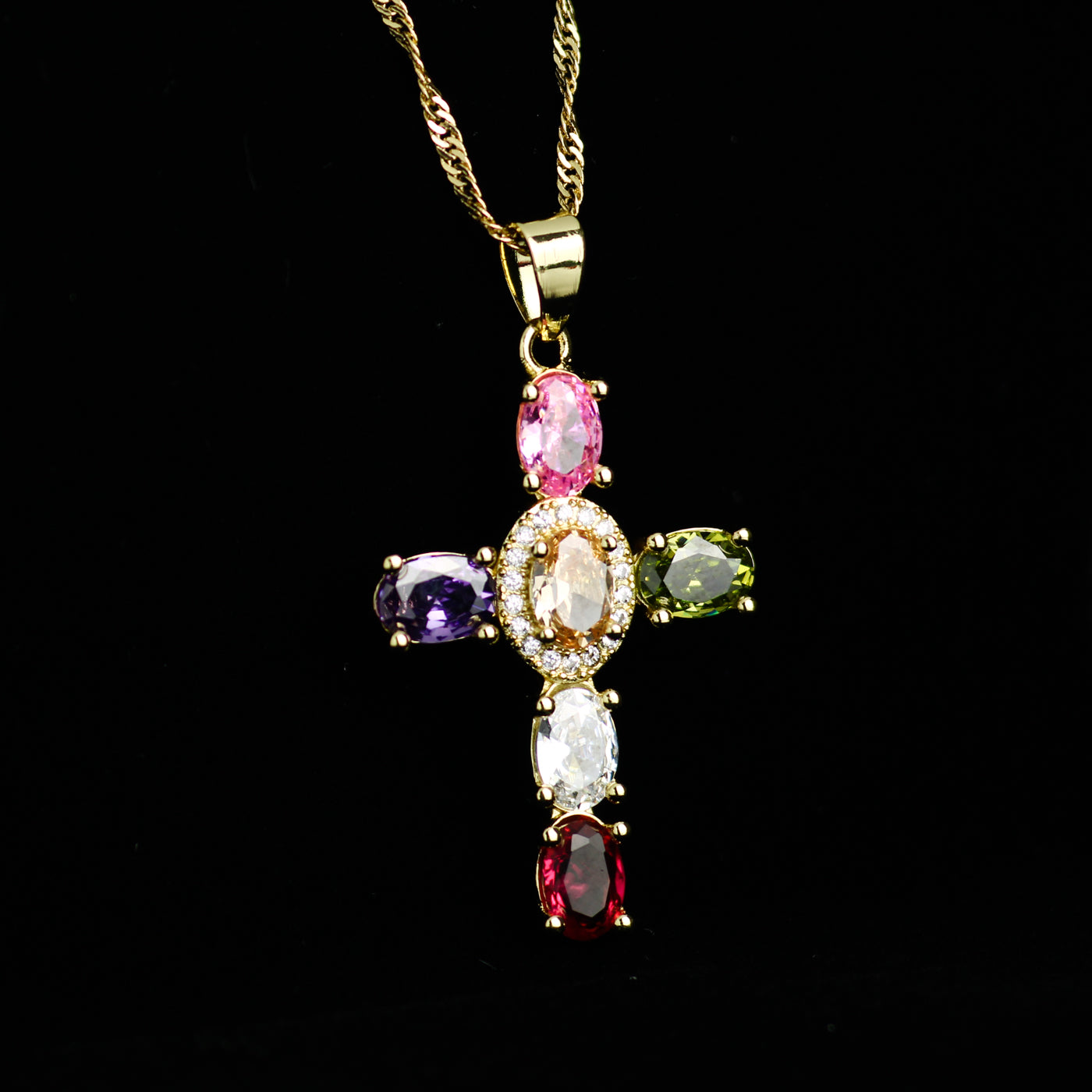 Gold Cross Necklaces For Women