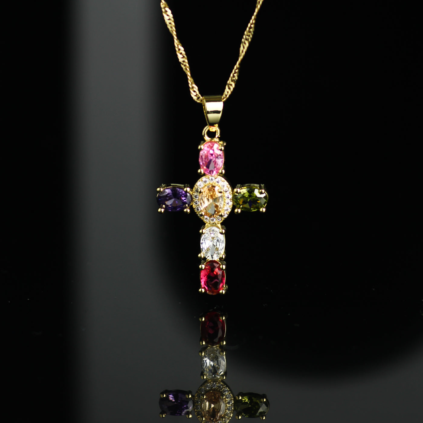 Gold Cross Necklaces For Women