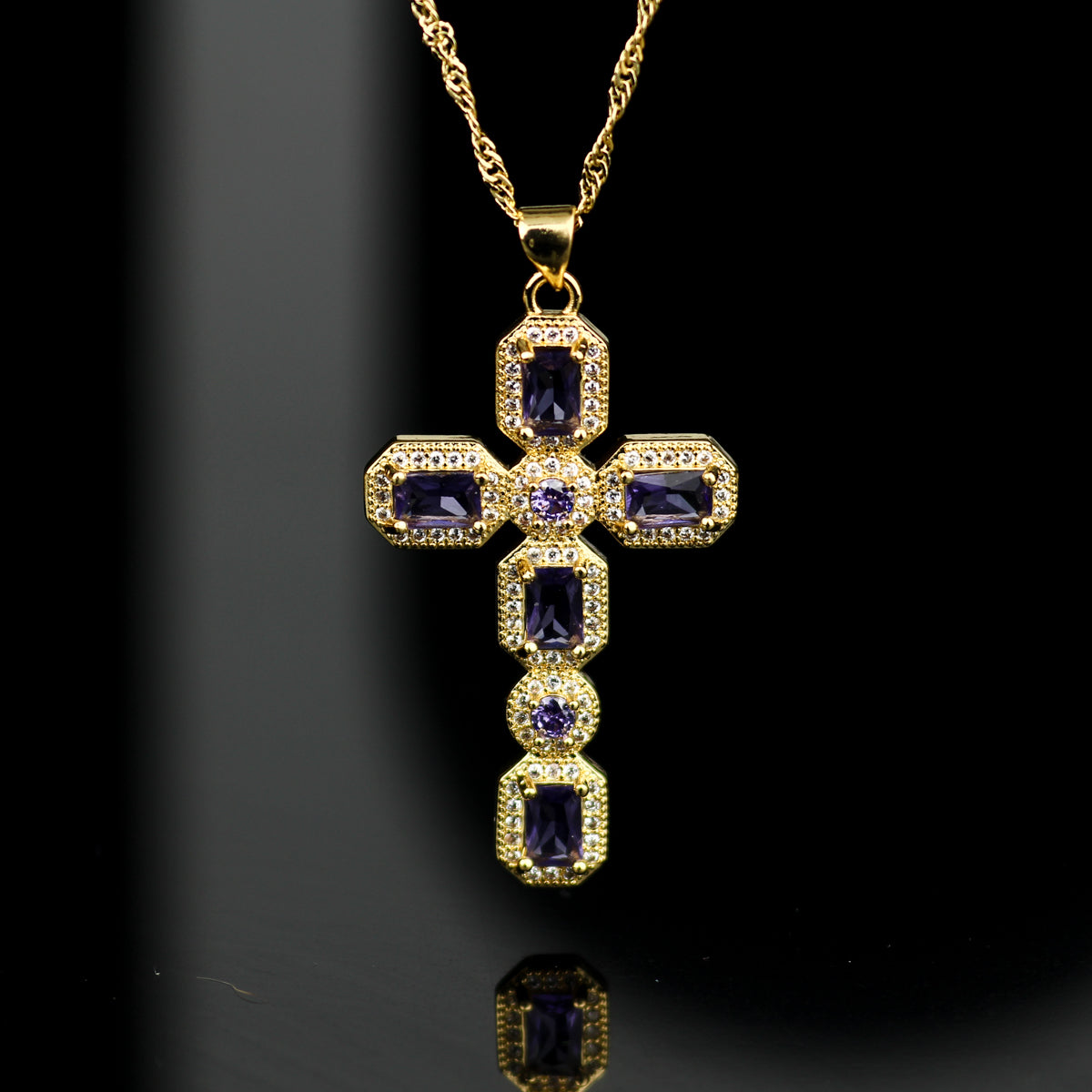 Collar de cruz para mujer | Cross Royal