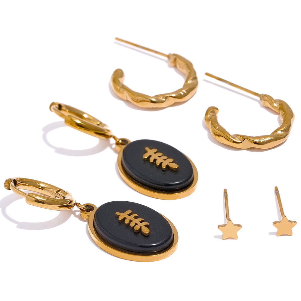 Conjunto de 3 Pendientes